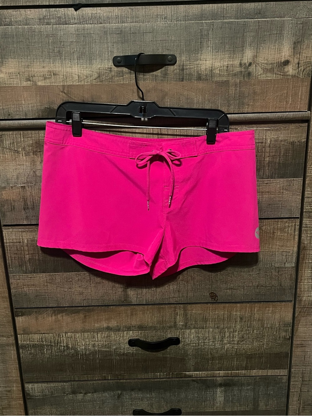 ROXY  Hot Pink Drawstring Swim/Board Shorts